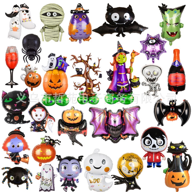 Bong bóng trang trí lễ hội Halloween nhiều mẫu