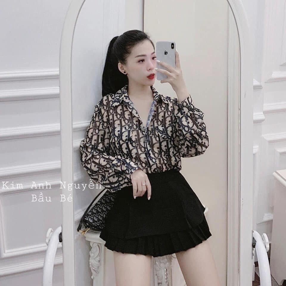 [Mã FAMAYWA giảm 10K đơn 50K] Áo Sơ Mi Thụng Dấu Quần | BigBuy360 - bigbuy360.vn