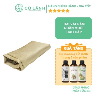 Đai quấn muối chườm dùng cho bụng Cỏ lành dùng cho bụng đựng muối thảo