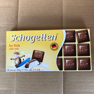 Thanh Chocolate Schogetten For Kid With Milk 100g