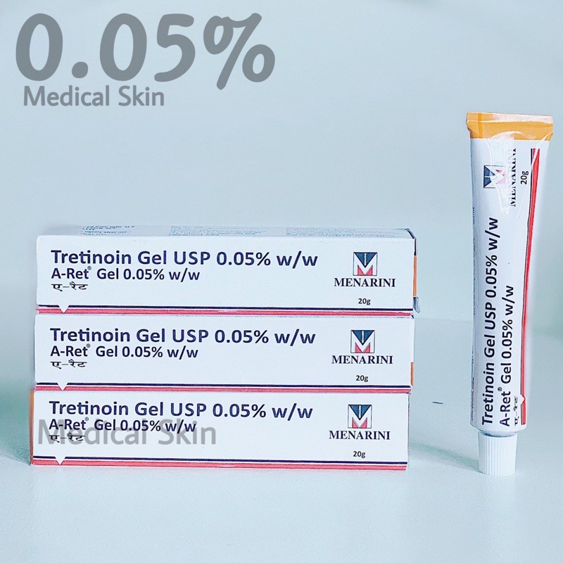 Gel giảm mụn, trắng sáng da Tretinoin ARET 0,05% | BigBuy360 - bigbuy360.vn