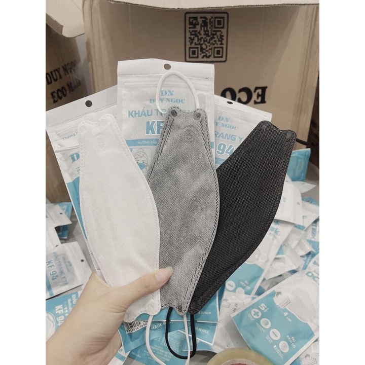Sét 5 chiếc Khẩu Trang Y Tế KF94 (Bao Bì Chữ Tiếng Việt) , Kháng Khuẩn, Chống Bụi Mịn PM 2.5 ( sỉ sll có sẵn) | BigBuy360 - bigbuy360.vn