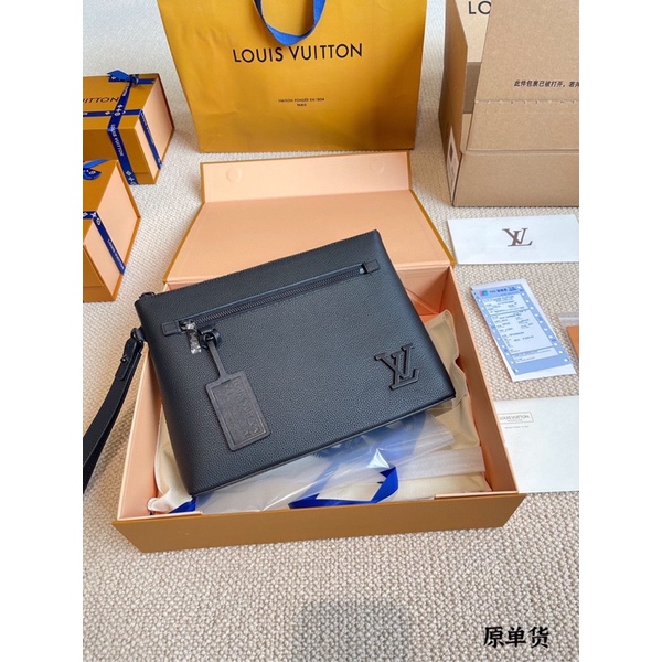 Túi xách Lv clutch sz 27 chất da thật