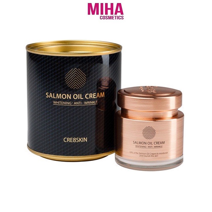 Kem Dưỡng Cá Hồi Salmon Oil Cream Cre8skin 80g Hàn Quốc