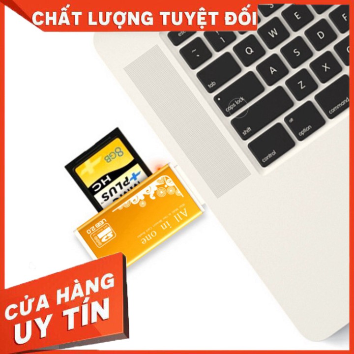 Đầu Đọc Thẻ All In One 4 Trong 1 Tiện Lợi Hình Chữ Nhật | BigBuy360 - bigbuy360.vn