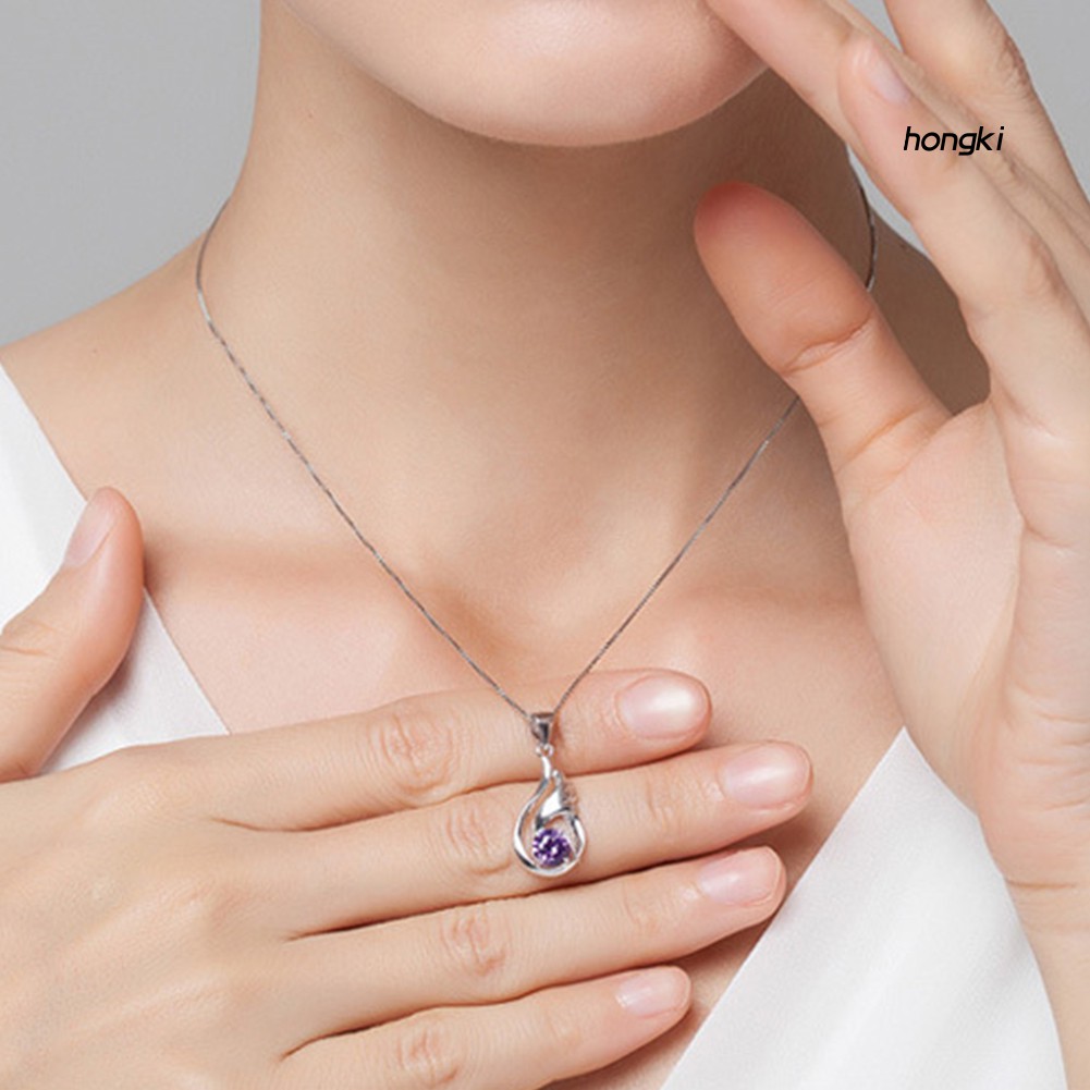 (Hàng Mới Về) vòng cổ Mặt Hình Đôi Cánh Thiên Thần Đính Đá Zircon Thời Trang Cho Nữ