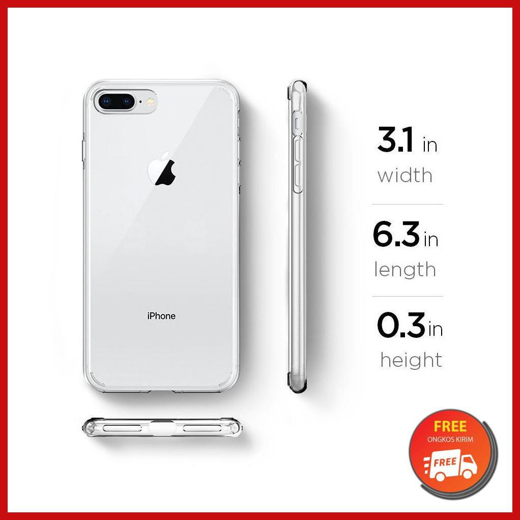 Ốp Lưng Dẻo Trong Suốt Cho Iphone 8 Plus | 7 Plus Spigen 2