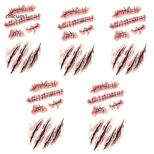 Set 5 hình xăm dán trang trí Halloween
 | BigBuy360 - bigbuy360.vn