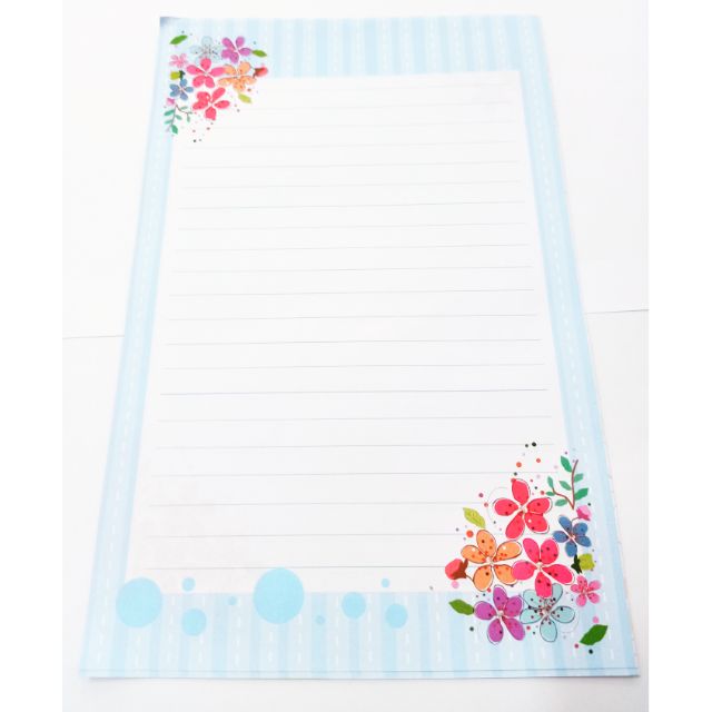 GIẤY VIẾT THƯ 2 MÀU