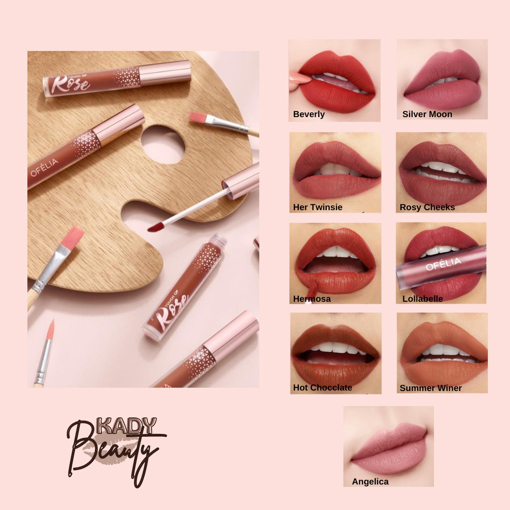 [Full Size] Son Kem Lì Touch Of Rose - 4 ml