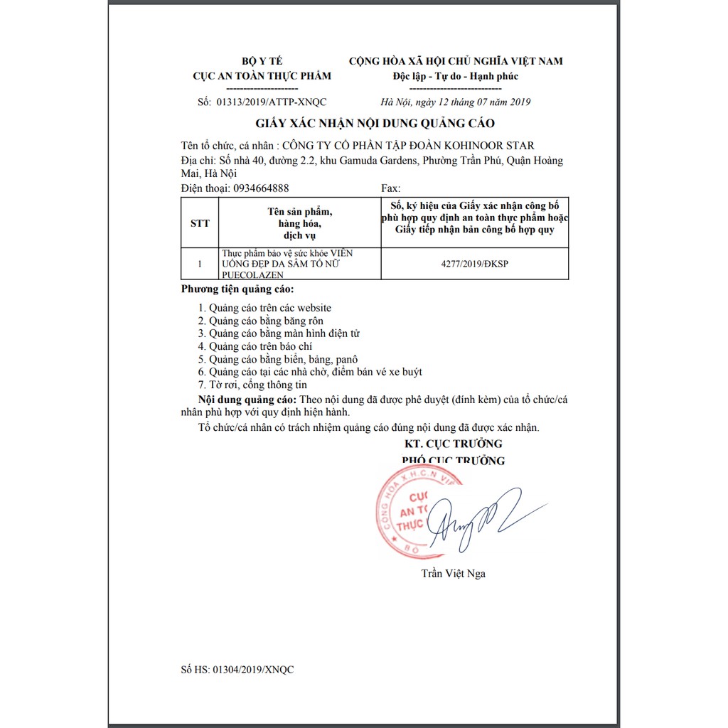 [TẶNG 1 TRIỆU NẾU LÀ HÀNG GIẢ] Viên uống đẹp da Sâm Tố Nữ Puecolazen (Collagen) Kohinoor | BigBuy360 - bigbuy360.vn