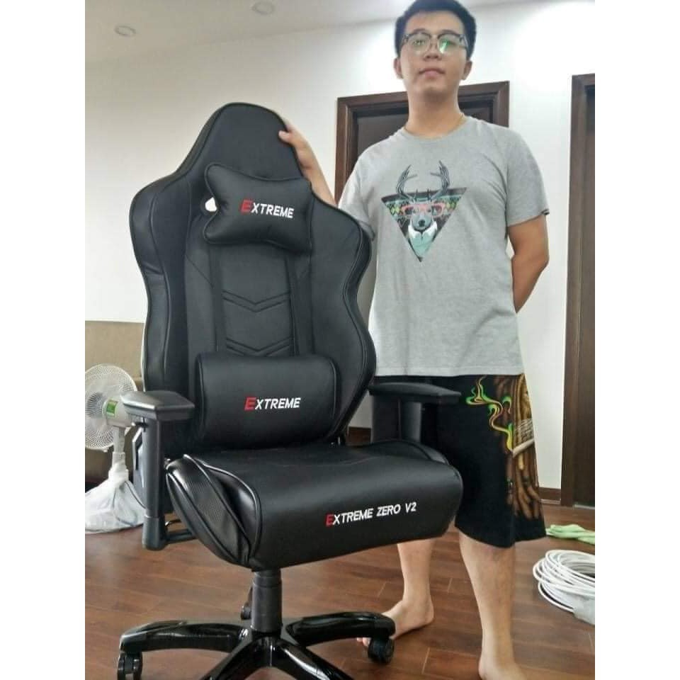 Ghế Game EExxtreme Zero V2 - Nhập khẩu chính hãng - Đệm đúc - Da PU cao cấp
