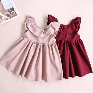 (MớI) Đầm Hở Lưng ThắT Nơ Xinh XắN Cho Bé