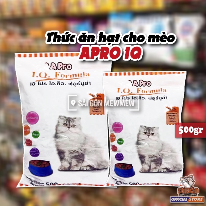 Hạt APRO IQ cho mèo 500gr