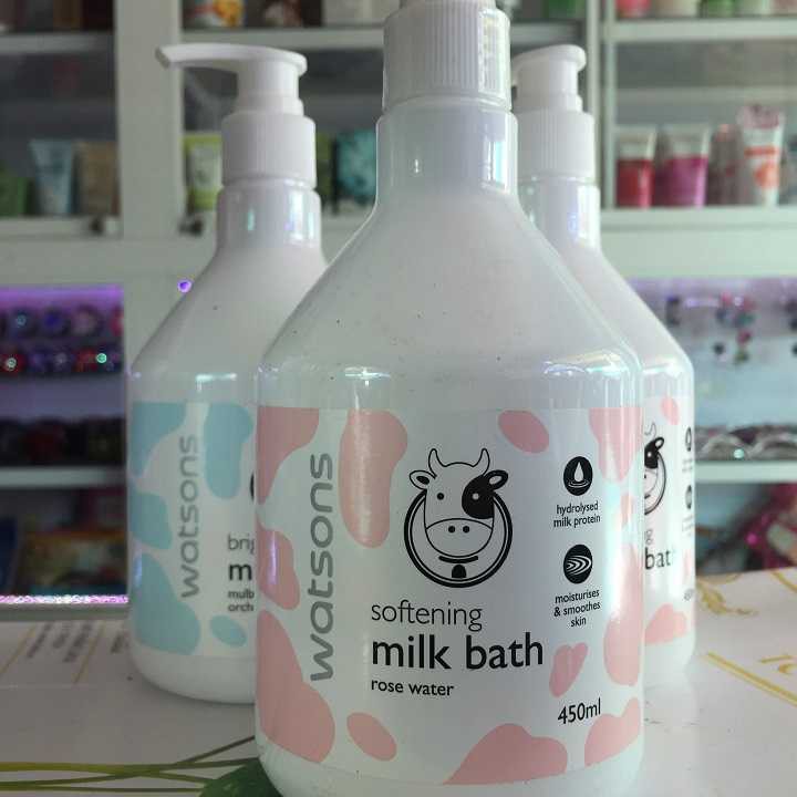 SỮA TẮM CON BÒ WATSONS MILK BATH THÁI LAN