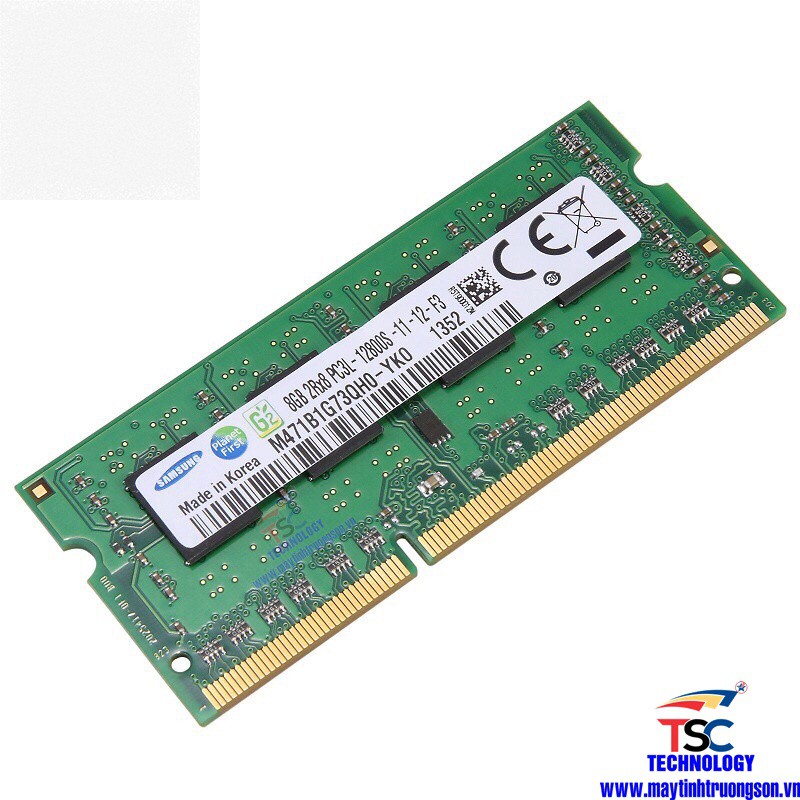 Ram3 Laptop DDR3 8GB PC3L - 12800s Buss 1600Mhz | Hãng Samsung/ Hynix/ Kingston