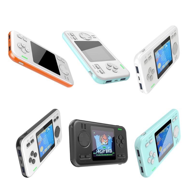 Máy 416 game kiêm Sạc dự phòng 8000mAh - Máy chơi game cầm tay 416 game - Sạc dự phòng bản New