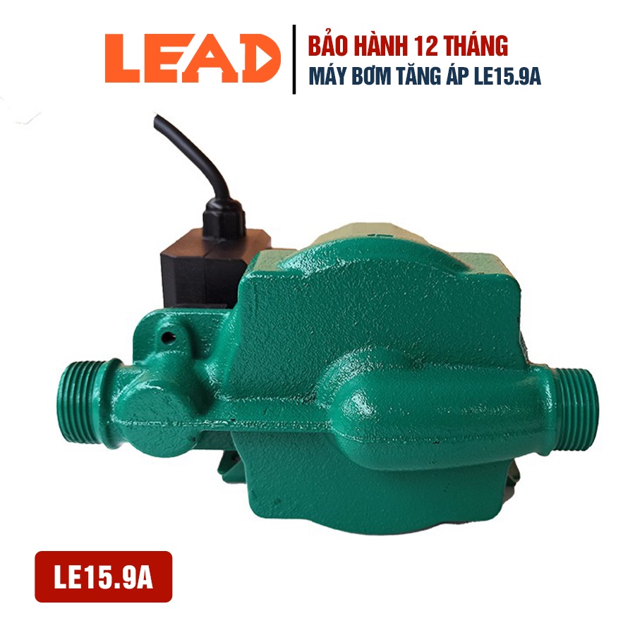 Máy bơm tăng áp tự động LEAD LE15.9A công suất 100W chuyên dùng cho máy giặt, nóng lạnh