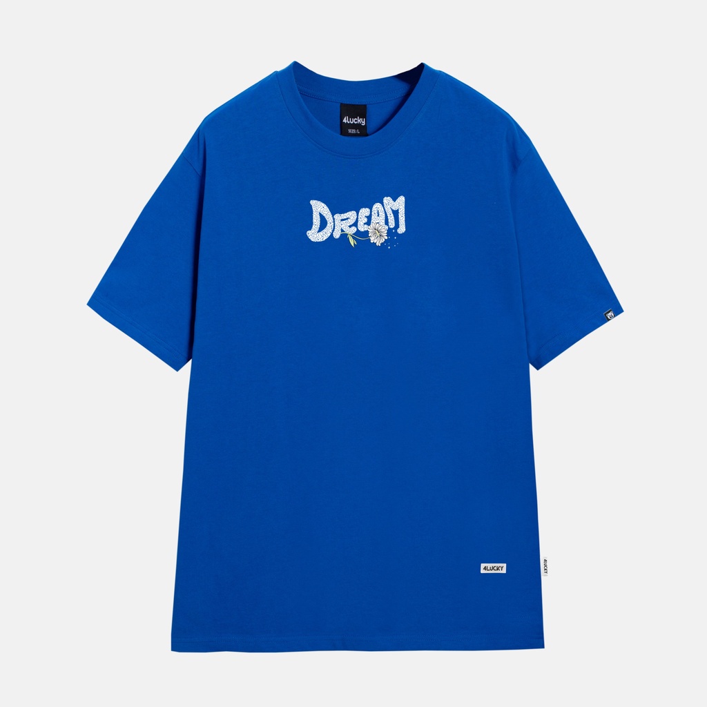 Áo thun unisex nam nữ 4Lucky 6046 - form rộng oversize streetwear