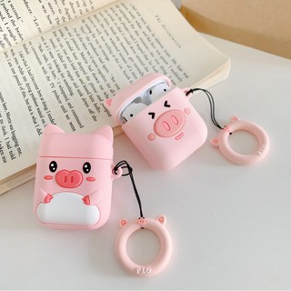 Ốp Airpods hình Lợn Cute
