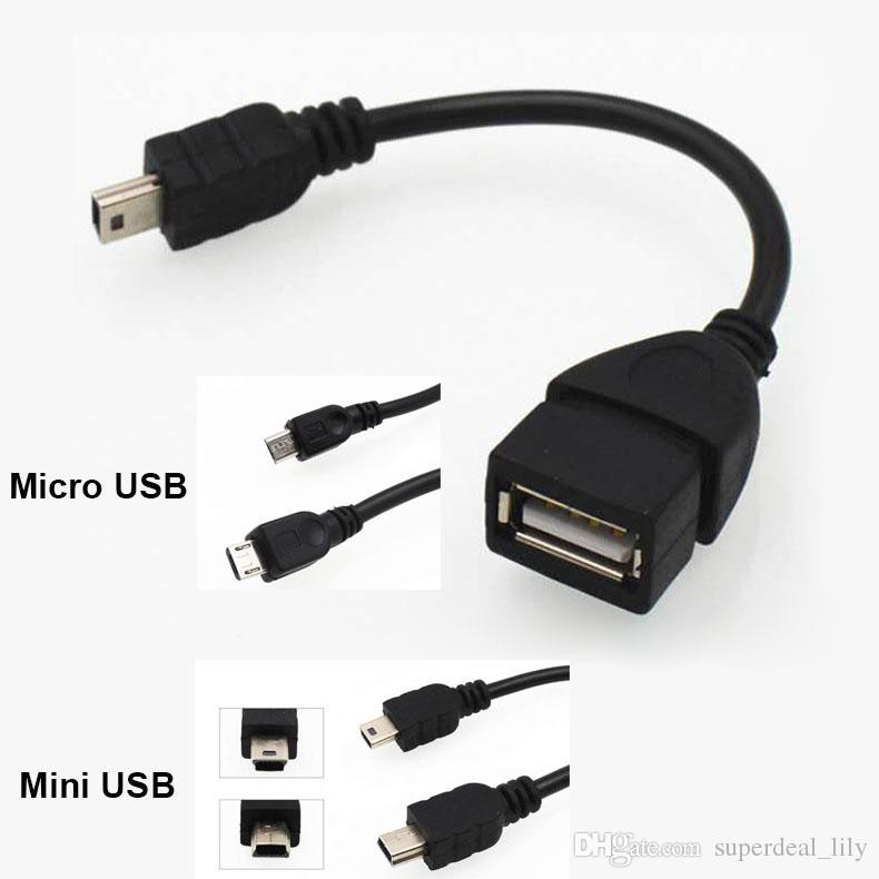 Dây chuyển đổi OTG Mini USB ( Từ USB sang Mini USB ) - Giúp kết nối usb với các thiết bị có đầu mini usb như ô tô, loa , | BigBuy360 - bigbuy360.vn