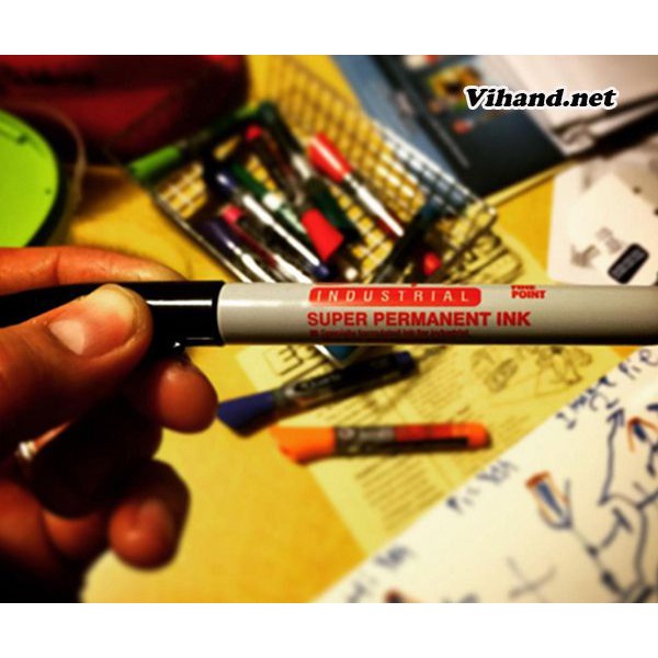 Bút lông chịu nhiệt độ cao không phai màu Sharpie Industrial - Black