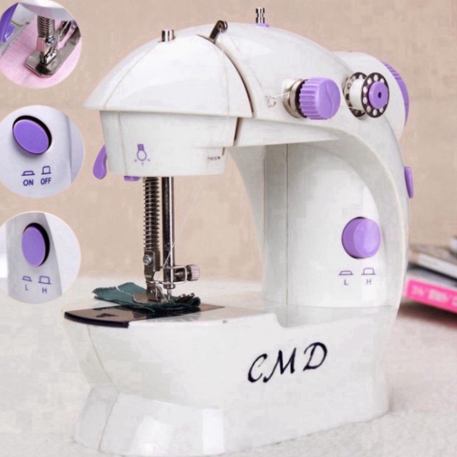 Máy May Để Bàn - Máy Khâu Mini Gia Đình SIêu Tiện Lợi