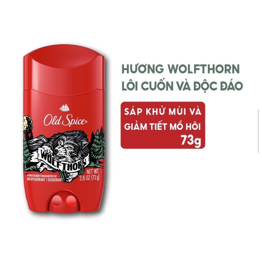 Lăn Khử Mùi Old Spice USA 85g/73g (Nhiều Mùi Hương)