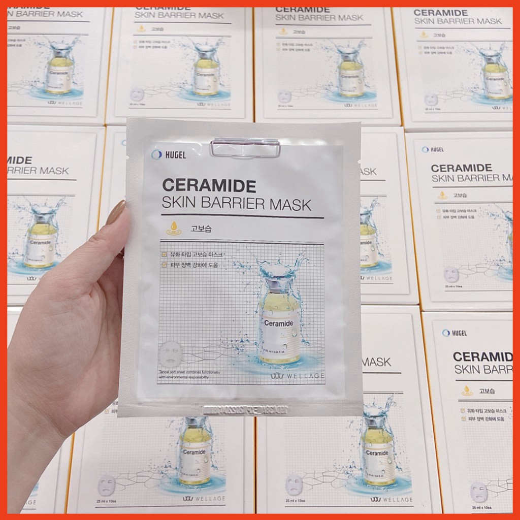 [CHÍNH HÃNG] Hugel Mặt Nạ Cấp Ẩm Wellage Ceramide Skin Barrier Mask