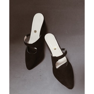 Giày Mules nỉ nhung [ ẢNH THẬT SIZE 33-43]
