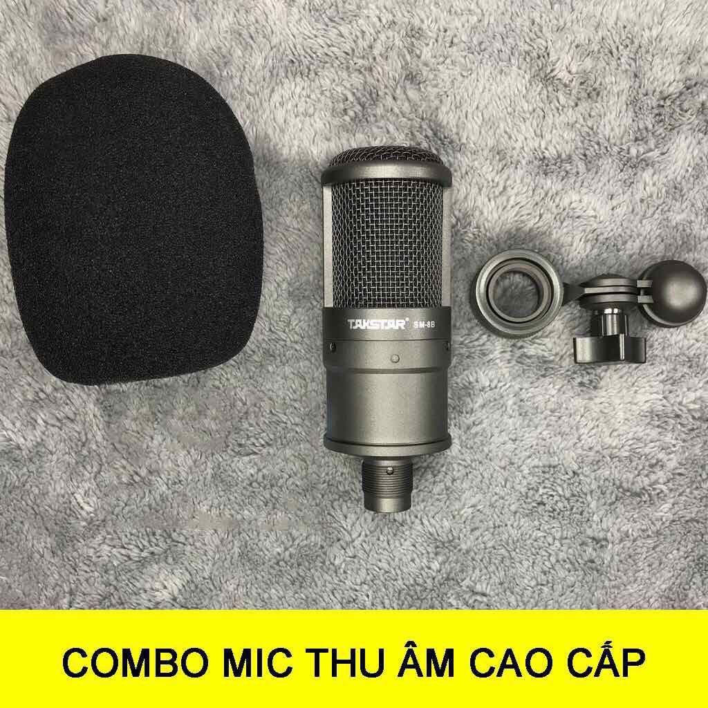 Chọn Bộ Thu Âm Karaoke Cao Cấp Icon Upod Pro-Mic Takstar SM8B kèm phụ kiện bh 6 tháng - 271