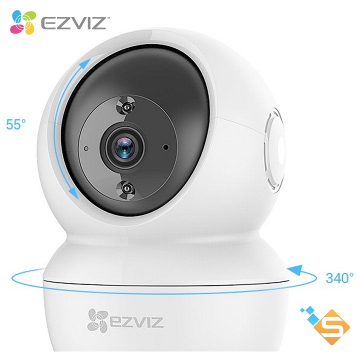 Camera quay quét Wi-Fi EZVIZ C6N 2MP 1080P Full-HD - Sản phẩm cao cấp từ HIKVSION - Bảo Hành Chính Hãng 2 Năm