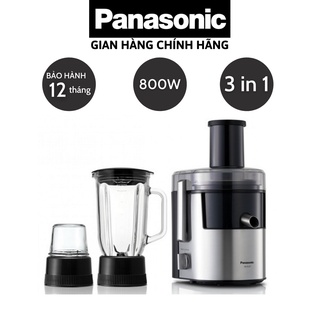 Máy xay ép đa năng 3 trong 1 panasonic mj-dj31sra - hàng chính hãng, bảo hành 12 tháng