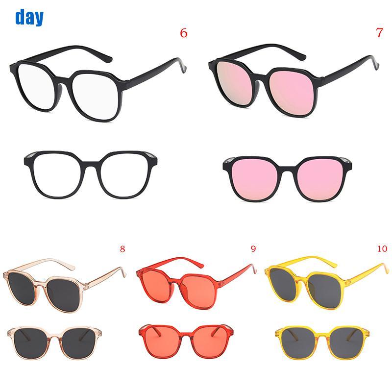 (Hàng Mới Về) Kính Mát Chống Tia Uv400 Phong Cách Harajuku Cho Nam Và Nữ | BigBuy360 - bigbuy360.vn