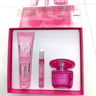 Set nước hoa nữ Versace Bright Crystal Absolu 90ml