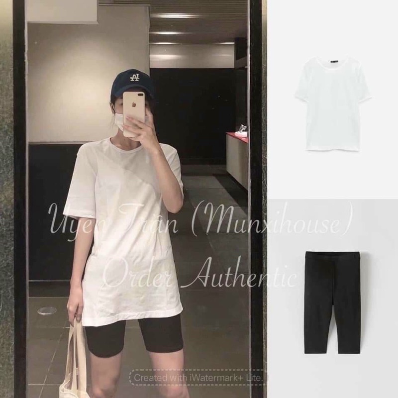 Hàng loại 1. Quần Legging SuzaHouse ngố đùi thái cạp chun siêu mịn