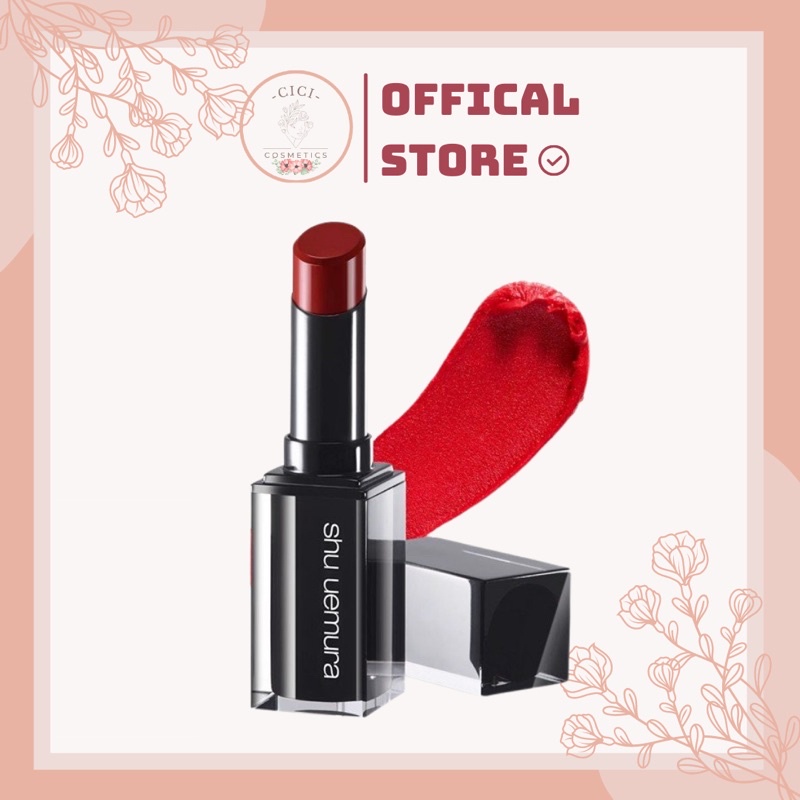 [BILL DUTYFREE] Son Shu Uemura Rouge Unlimited Matte- Amplified matte bản vỏ đỏ có các màu hot 784- 163 - 783