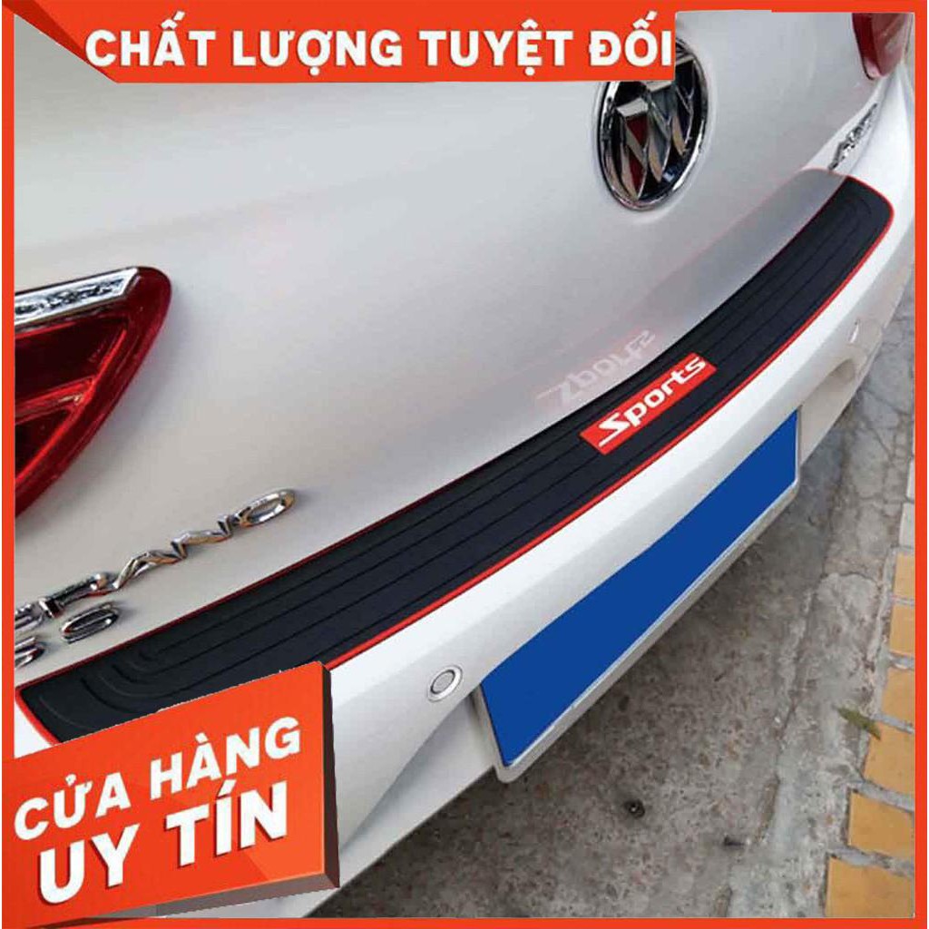 Nẹp Cốp Cao Su Xe Hơi Bảo Vệ Chống Trầy Xước – Mẫu Sports Cá Tính, Nẹp Chống Trầy Cốp Sau Cho Xe Hơi + Quà Tặng Túi Thơm