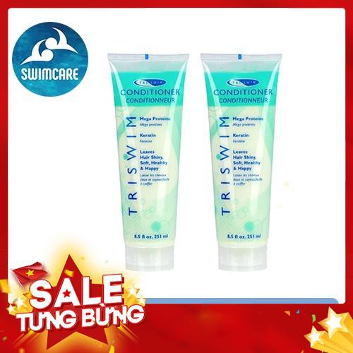 Set 2 dầu xả TRISWIM dành cho người đi bơi 2x251ml