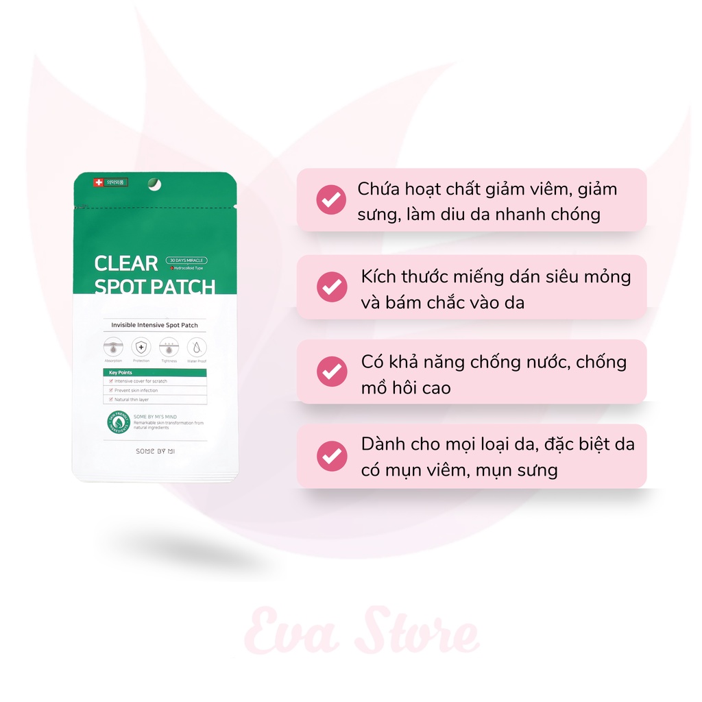 [Nhập Khẩu] Miếng Dán Mụn &quot;Thần Kỳ' Some By Mi Clear Spot Patch