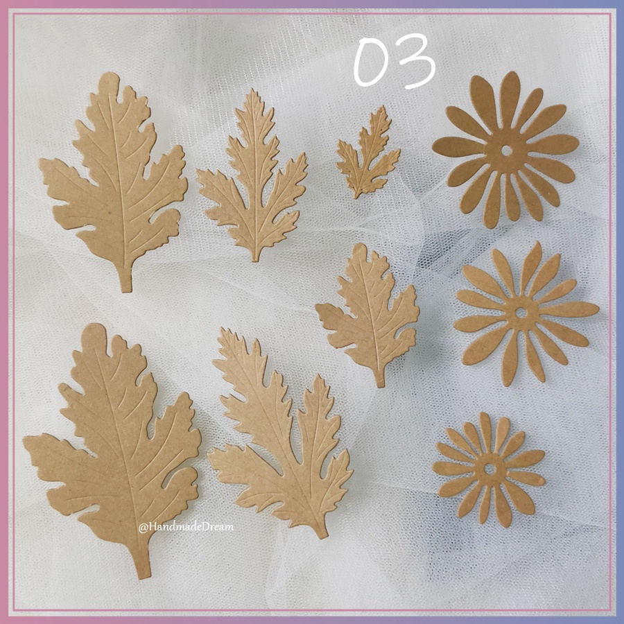 Sticker Hình Dán Trang Trí Thủ Công Dễ Thương - Handmade Dream