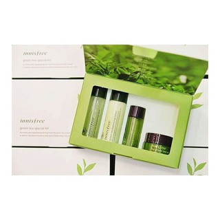 SET INNISFREE Green Tea Special Kit EX mẫu 2019