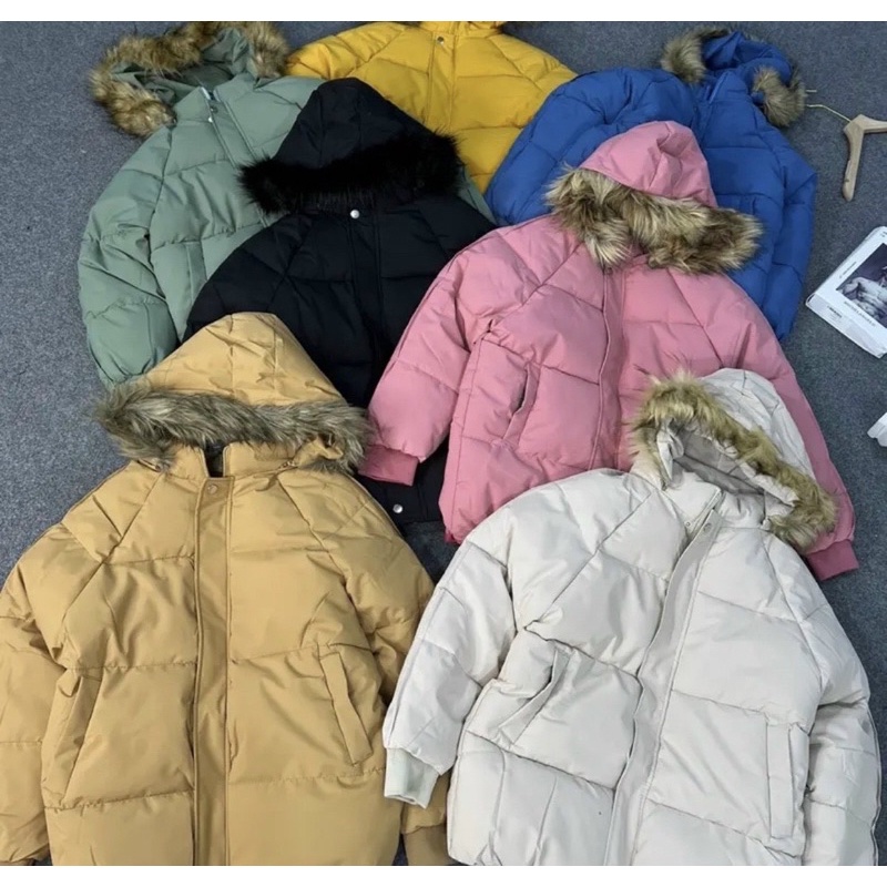 Áo phao nữ siêu nhẹ LGT áo khoác mùa đông siêu ấm