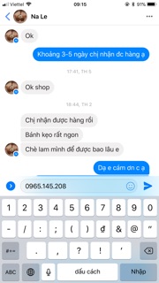 Combo kẹo bột + tinh bột sắn