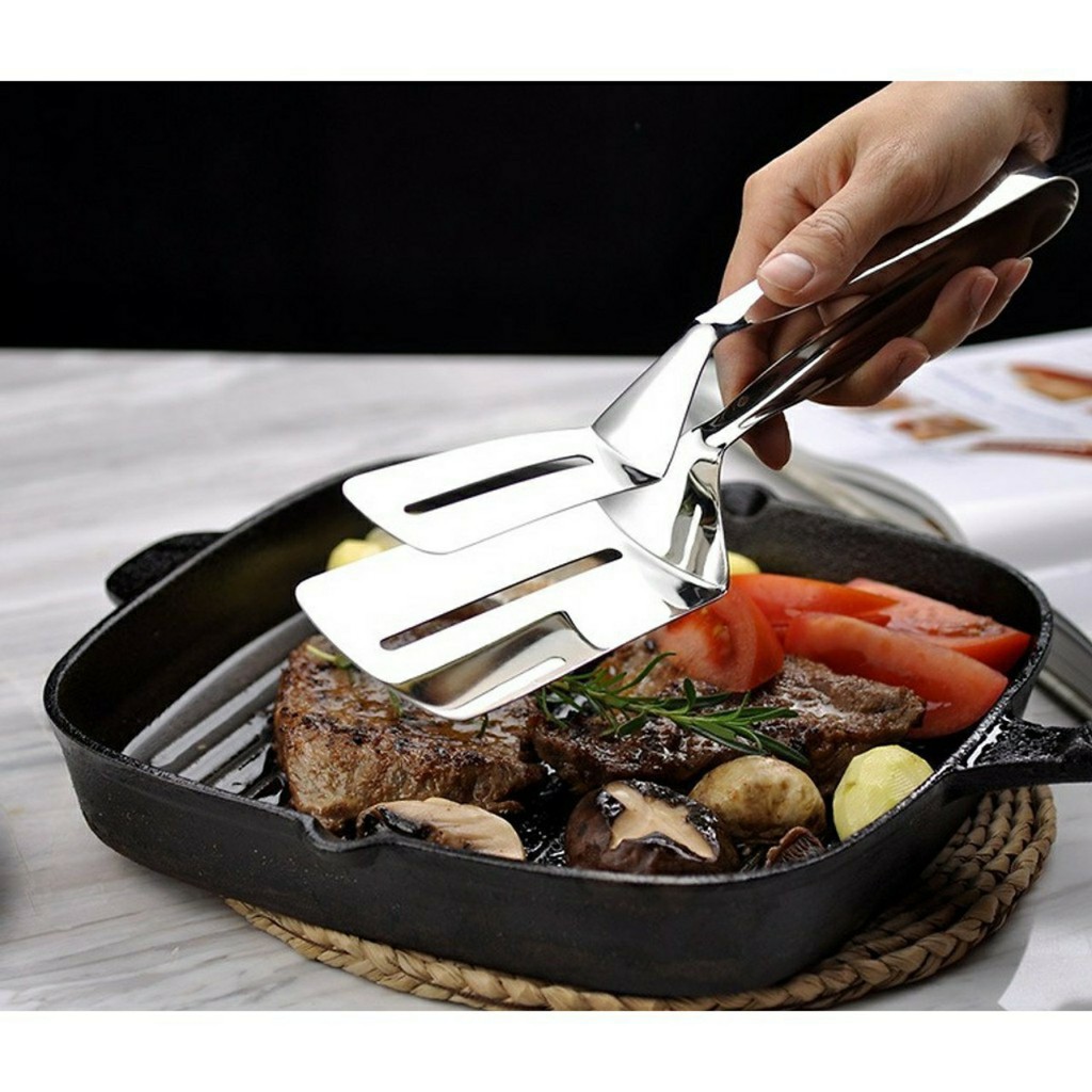 Dụng Cụ Kẹp Gắp Inox BBQ