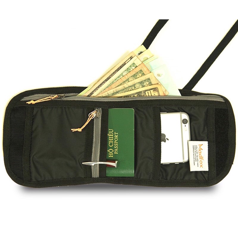 TÚI ĐỰNG PASSPORT ĐEO CỔ TRAVEL CHARM | TÚI ĐEO CỔ MỎNG NHẸ ĐỰNG GIẤY TỜ