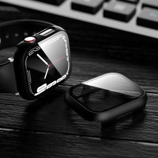 [Giao hàng 24 giờ] Vỏ Apple Watch 45mm 44mm 41mm 40mm 38mm 42mm iWatch Ulrta 49mm với tấm bảo vệ màn hình kính cường lực HD cho iWatch Series 9 8 7 SE 6 5 4