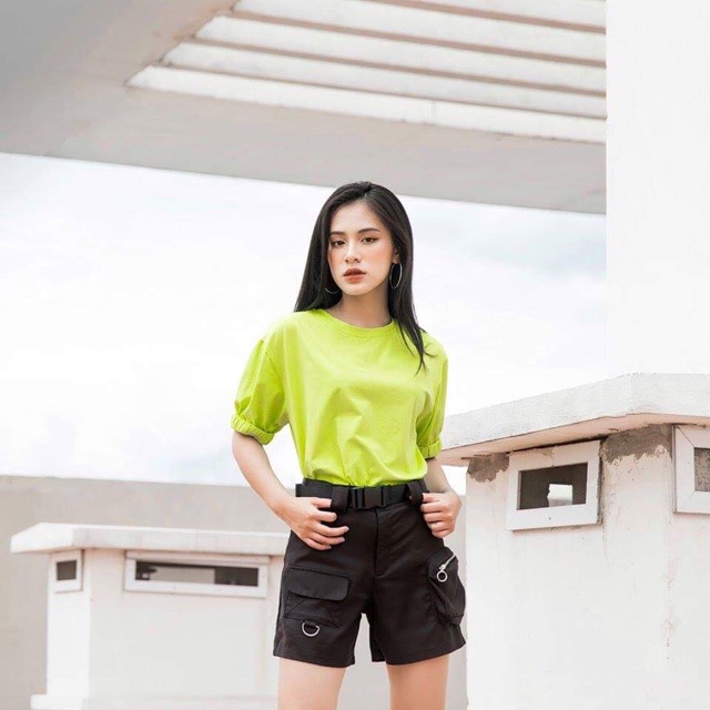 Quần short ( đùi ) kaki túi hộp ( kèm video )