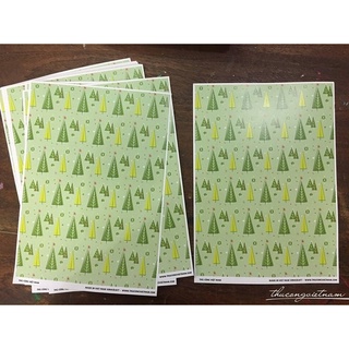 Giấy Scrapbook A4 nền GS 2 tờ