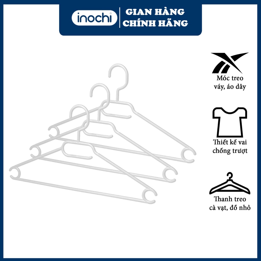 Móc Áo quần áo chống trượt - 186 INOCHI MÀU NGẪU NHIÊN, hàng Việt Nam chất lượng cao